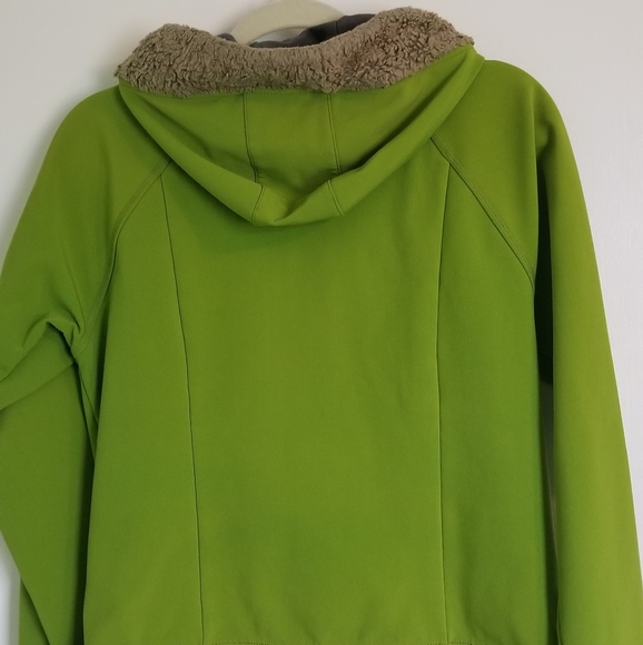 Marmot Green fur lined Jacket Medium - Picture 4 of 6